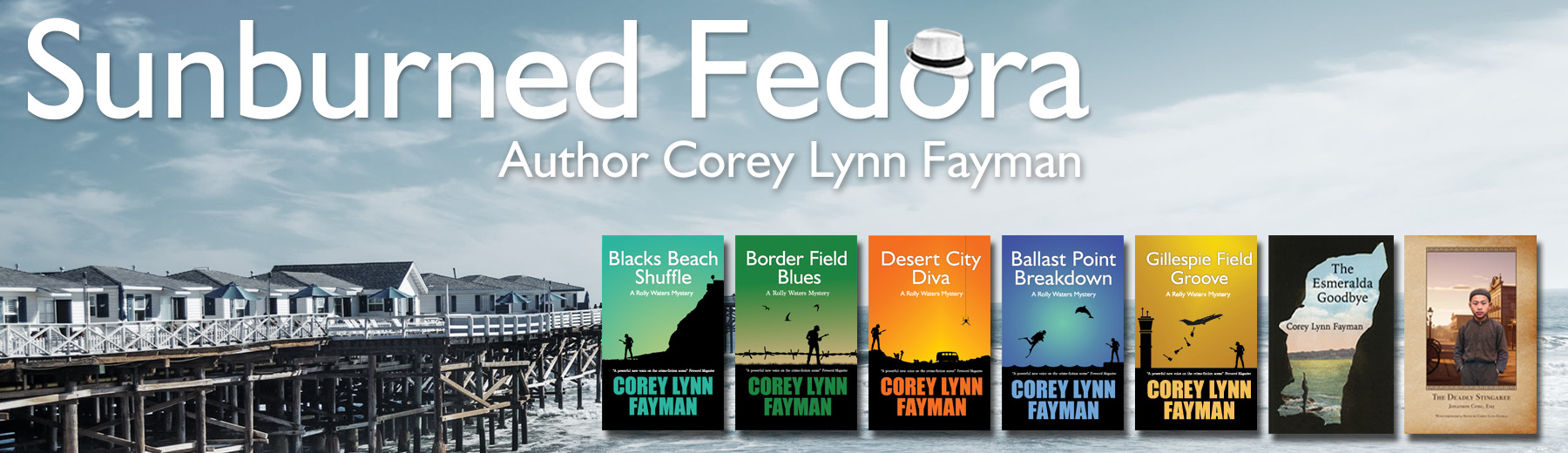 Sunburned Fedora - Books by Corey Lynn Fayman